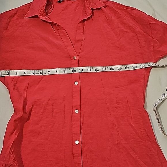 ZARA BARBIE PINK RUFFLED SATIN EFFECT DRESS BARBIECORE SMALL - Picture 6 of 9